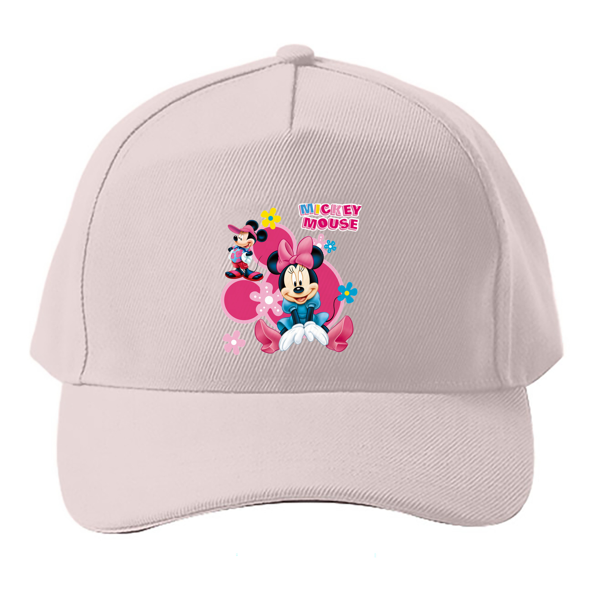 （画像用） ミッキーマウス Mickey Mouse ベースボールキャップ 綿100％ 男女兼用 帽子 スポーツ